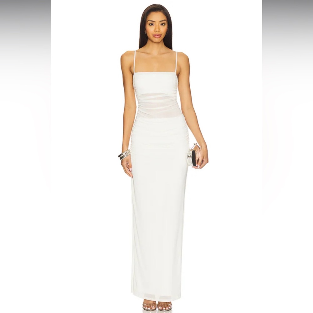 AFRM White Maxi Dress